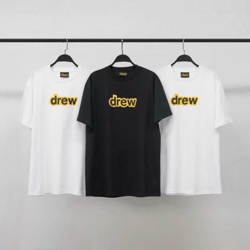 Áo Thun Drews Áo Thun Tay Lỡ Form Rộng Unisex 38-65kg Nam Nữ Phong Cách Ullzang