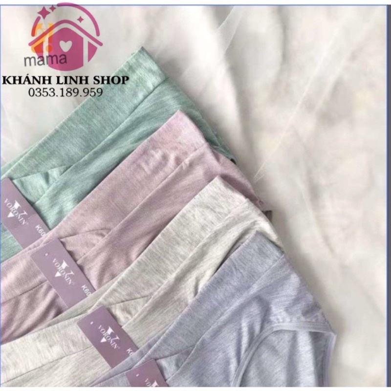 Quần lót bà bầu,quần sịp bầu cotton siêu mát