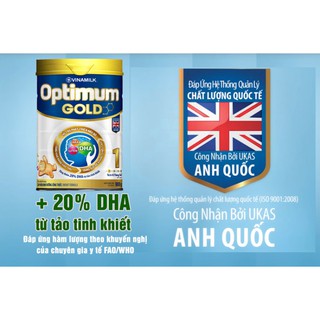 Sữa bột Vinamilk Optimum Gold 1 - 900g