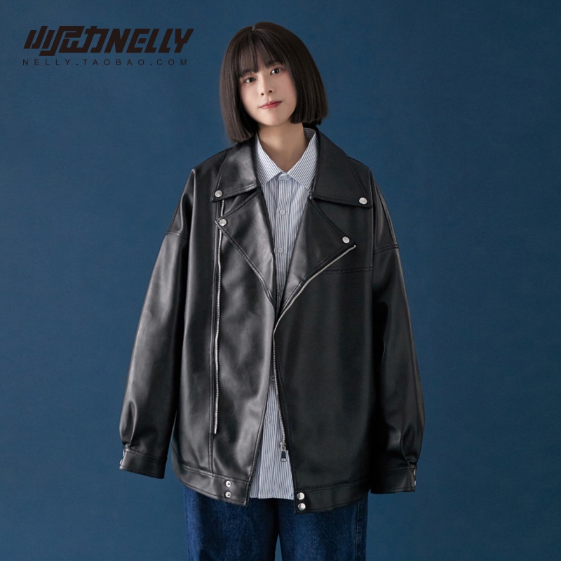 Áo khoác nam da dáng rộng phong cách đường phố Hàn Quốc 2022 bigsize unisex áo da nam hàn quốc simple fashion áo khoác jacket nữ bomber