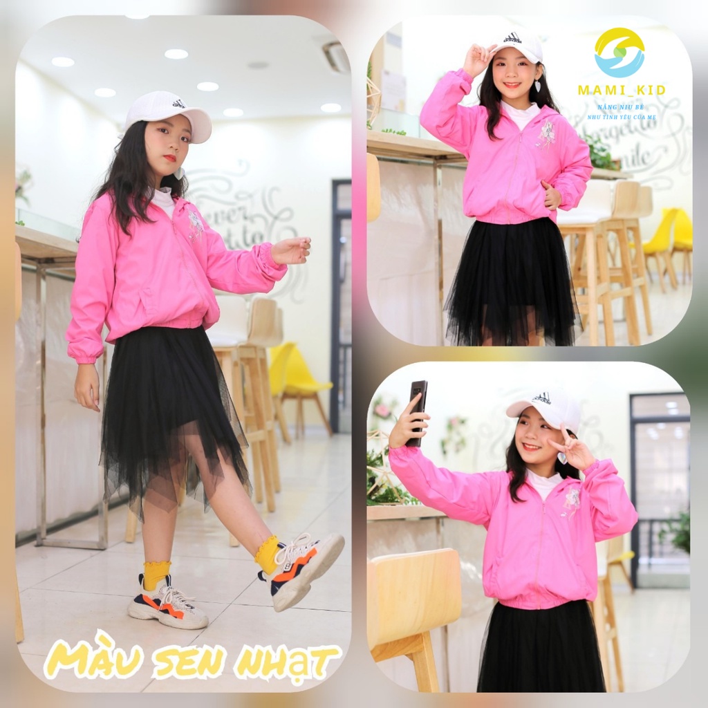 Áo Khoác Gió Cho Bé, Áo Chống Nắng Cho Bé LÓT COTTON siêu mềm, 1 chiếc áo 3 tác dụng, chống nắng, chống gió, chống lạnh