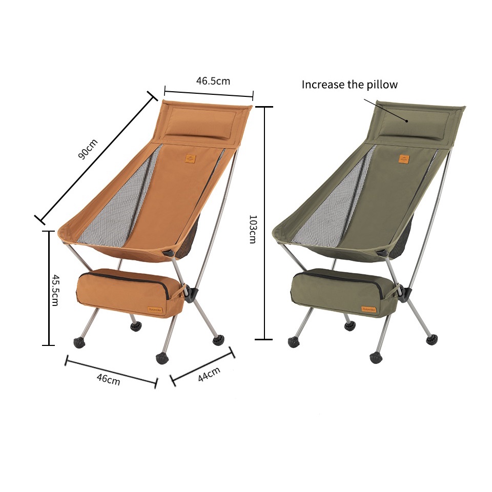 Ghế Gấp Dã Ngoại YL08 và YL10 Naturehike NH20JJ027- NH20JJ036