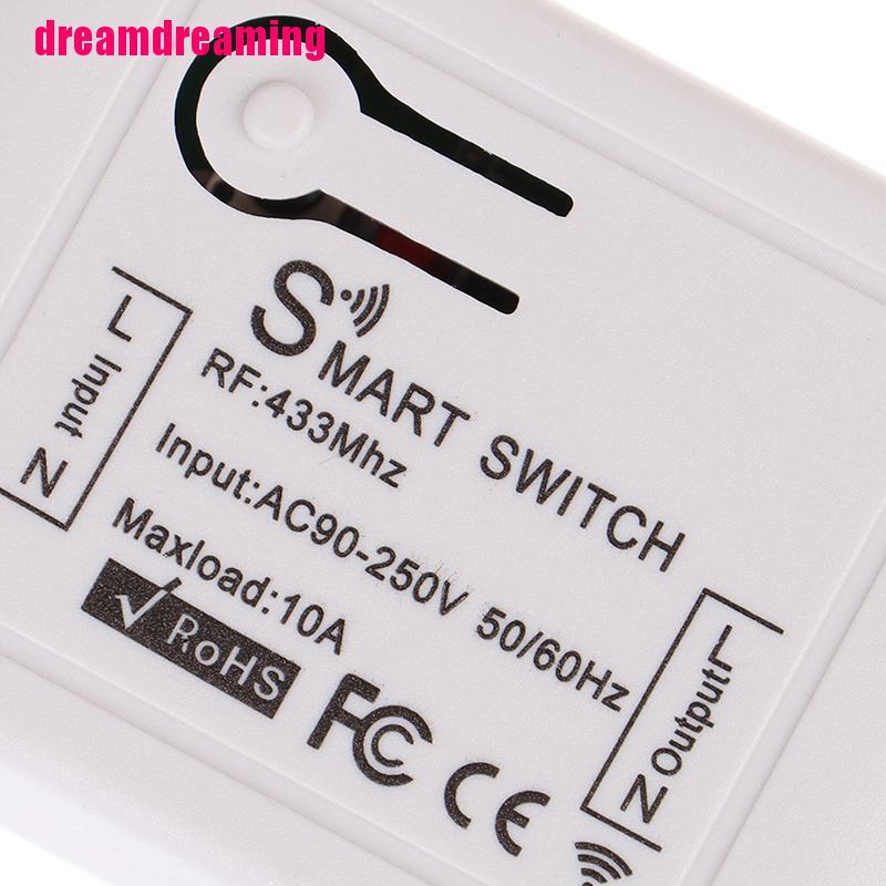 Công Tắc Không Dây Điều Khiển Từ Xa 433 Mhz Rf