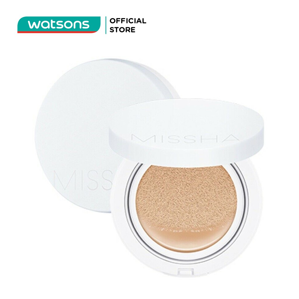Phấn Nước Missha Magic Cushion Moist Up 15g .#21 Light Tông Sáng