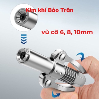 Kẹp vú mỡ nhanh 6 chấu 2 cánh vú cỡ 6mm, 8m, 10m đều dùng được