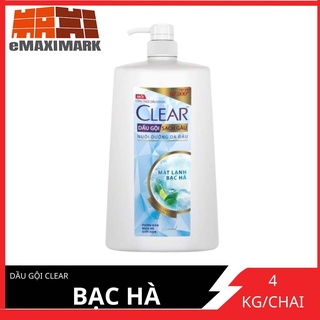 Dầu gội clear bạc hà 1400g