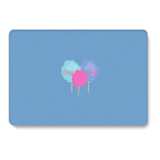 Ốp, Case Macbook Màu Xanh Pastel (Tặng Nút Chống Bụi, Kẹp Chống Gẫy sạc)