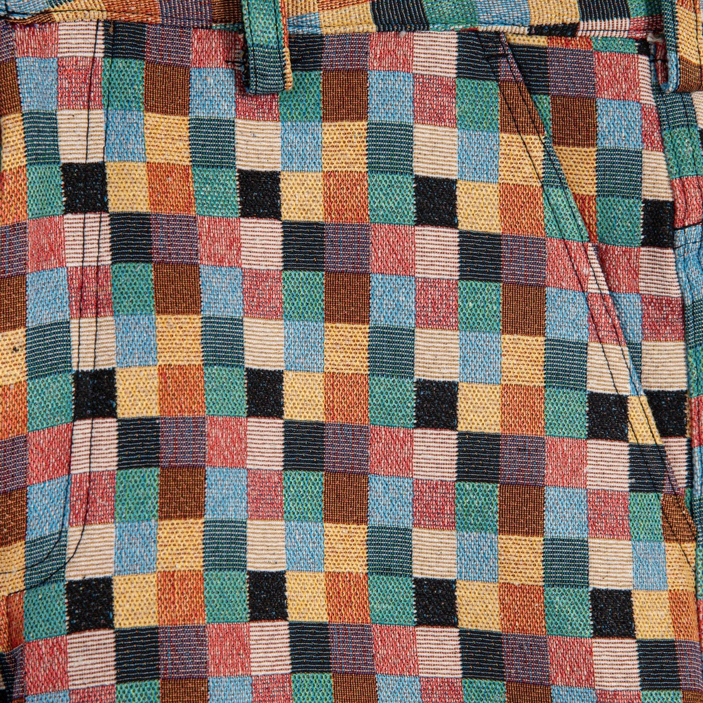 QUẦN DÀI HOẠ TIẾT CARO NHIỀU MÀU