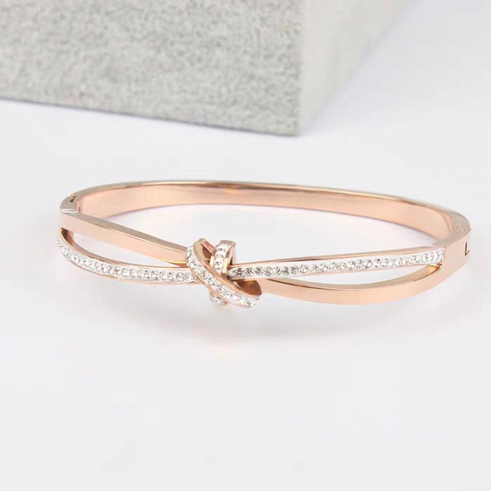 Vòng Đeo Tay Thép Titan Hai Vòng Nhẫn Đơn Giản Phong Cách Hàn Quốc Cao Cấp Chống Nước Chống Rỉ Sét Dễ Phối Đồ Cho Nữ Sinh tanaba