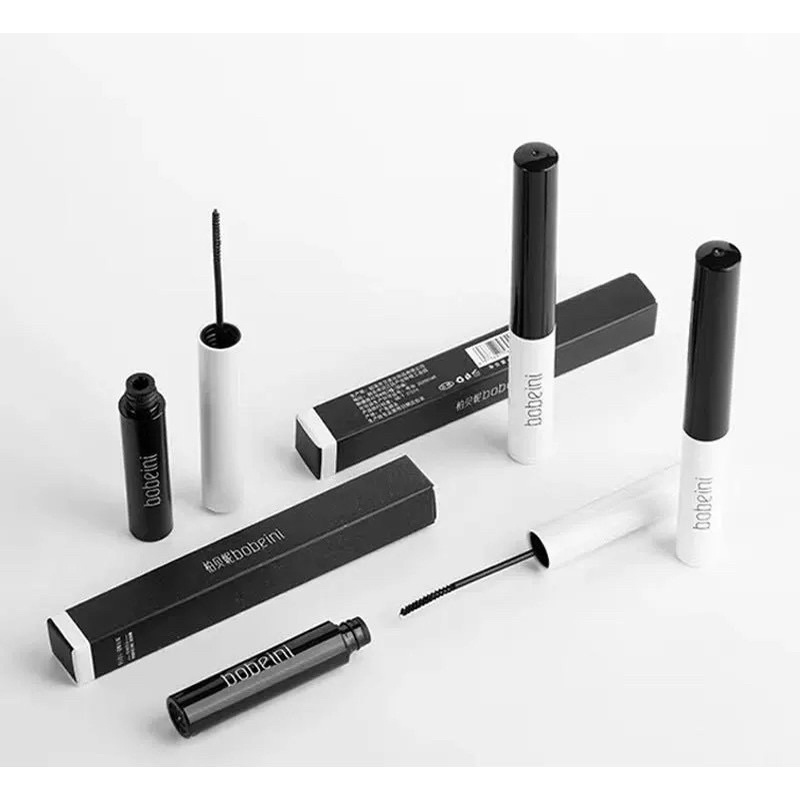 Chuốt Masacara Bobeini  sợi mảnh chuốt cong mi, sợi dài mảnh thích hợp make up tone baby tự nhiên.