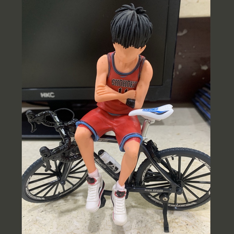 Đồ trang trí Xe Đạp Leo Núi Bằng Hợp Kim Tỉ Lệ 1/10