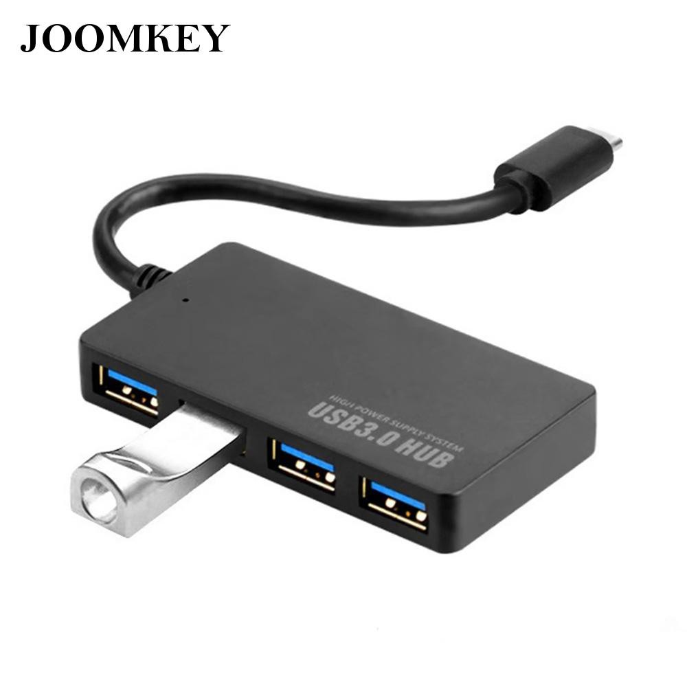 Hub Chia 4 Cổng Usb 3.0 Loại C Cho Macbook Pc Laptop & All Type-C