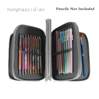 Hộp Đựng Bút Chì Hình Vuông Cỡ Lớn Nhiều Ngăn Có Khóa Kéo Màu Sắc Tươi Sáng Dành Cho Học Sinh Nam Nữ