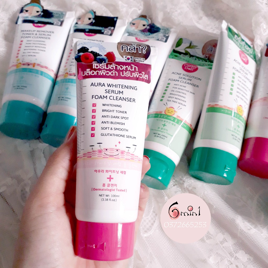 Sữa Rửa Mặt Cathy Doll Serum Foam Cleanser 100ml