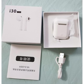 Tai nghe Bluetooth i30 TWS (Kết nối qua PopUp/Hỗ trợ Siri)