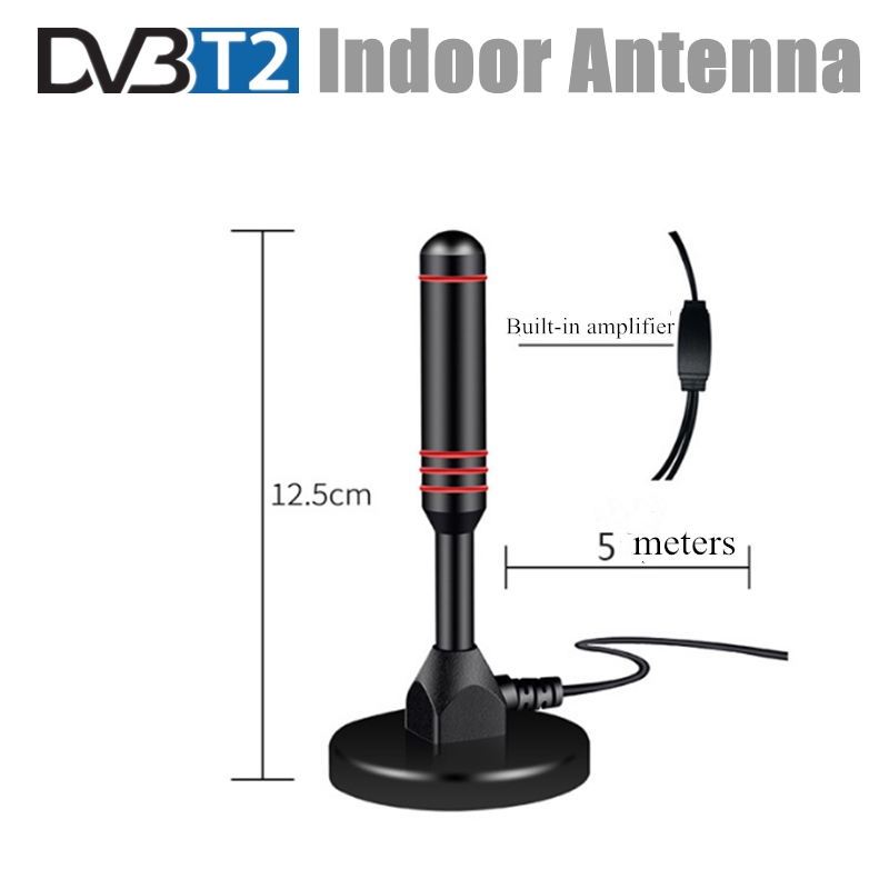 Ăng ten kỹ thuật số dùng trong nhà DVB T2 DVBT2 kèm phụ kiện tiện dụng