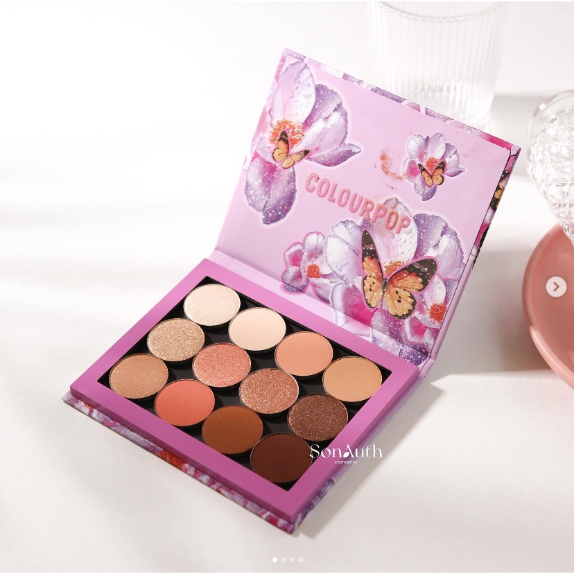 Bảng mắt Colourpop Curated 12 Eyeshadow Palette - Inner Peach