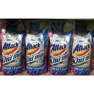 Nước giặt Attack khử mùi mồ hôi 1,4L