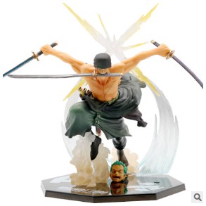 Mô Hình Zoro ( 2 Đầu ) Bản Chiến Đấu – Cao 17cm – Mô Hình OnePiece