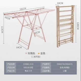 Giàn phơi quần áo đa năng Hàn Quốc