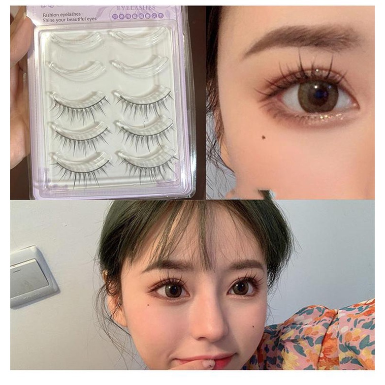 Set 5 cặp lông mi giả toàn diện trang điểm tự nhiên