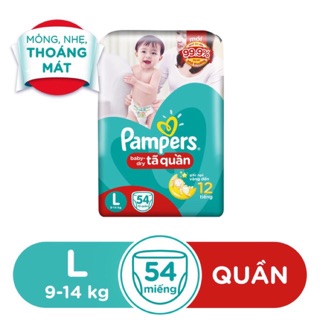 Tã quần pampers l54