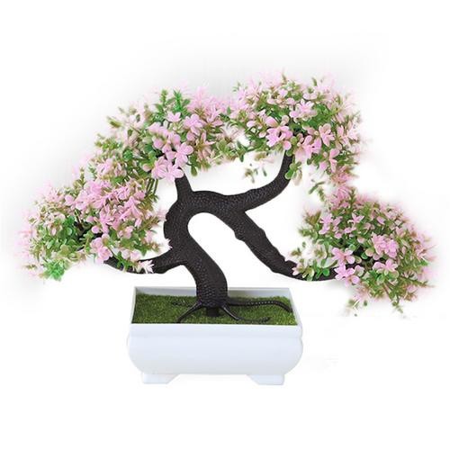 Cây kiểng giả để bàn trang trí, chậu bonsai cảnh