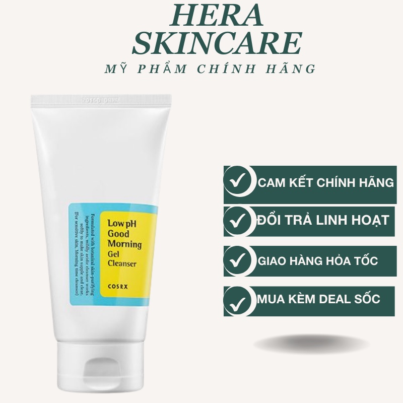 Sữa rửa mặt Cosrx cân băng độ PH cho da 150ml - ACC
