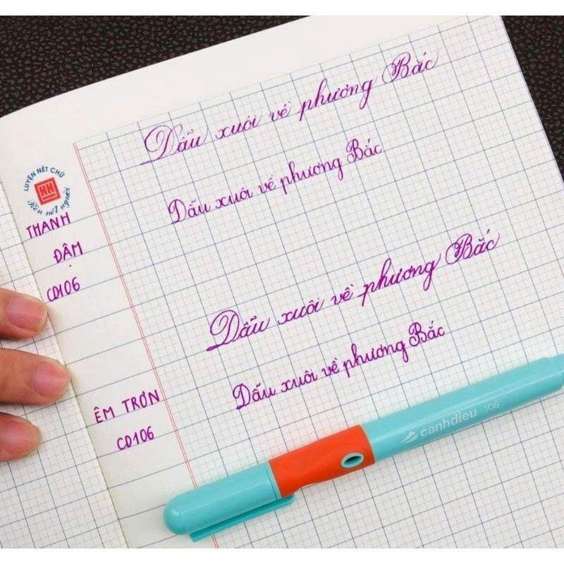 Bút Cánh Diều 106 – Ngòi bút êm trơn, Thanh đậm, cho bé tập viết chữ đẹp. Cây Viết Cánh Diều 106 - Soleil Home