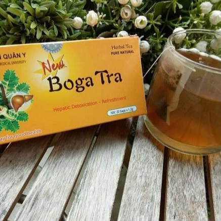 Trà Bổ Gan BOGATRA , Thanh Nhiệt, Giải Độc, Mát Gan Của Học Viện Quân Y