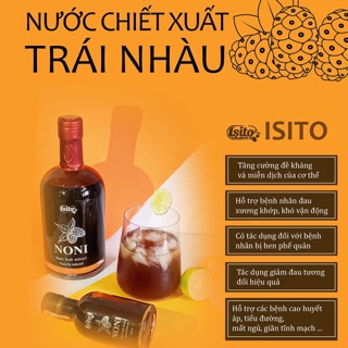 NƯỚC CỐT TRÁI NHÀU NONI ISITO