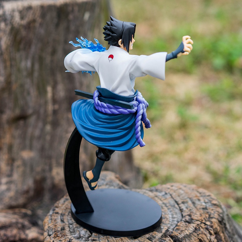 Nhân vật figure uchiha sasuke đồ chơi trẻ em decor mô hình one piece anime naruto lắp ráp decor phòng pc gaming cute