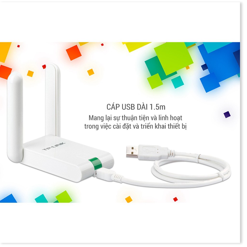 Thiết Bị Thu Wifi Tplink 822 2 Anten 300Mbps - MrPhukien