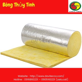 Bông thủy tinh (Glasswool) dạng cuộn