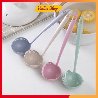 Muôi múc canh lúa mạch có lỗ đa năng 2 trong 1