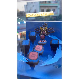 Hộp cube mô hình pikemon Giratina
