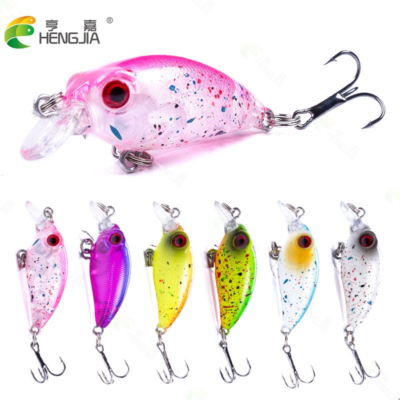 HENGJIA 1 Mồi Câu Cá Nhân Tạo Chuyên Dụng 4cm 2.5g