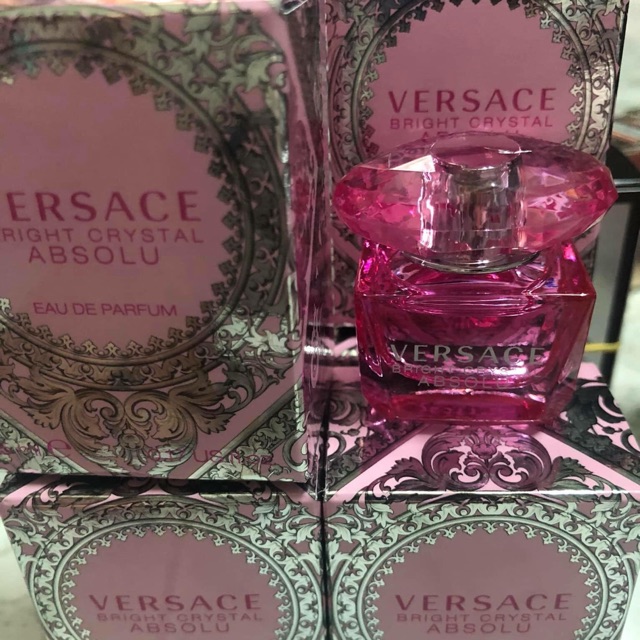 Nước hoa mini versace hồng đậm