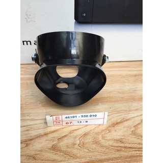 gáo +chóa+ đèn+ đồng hồ honda 67 màu đen- loại 1