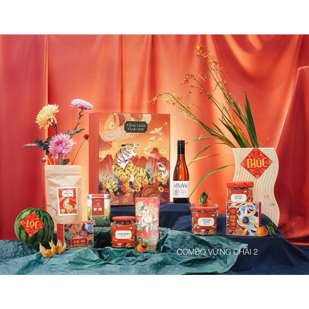 Hộp Quà TẾT VỮNG CHÃI 2 - Quà Tết Nhâm Dần 2022