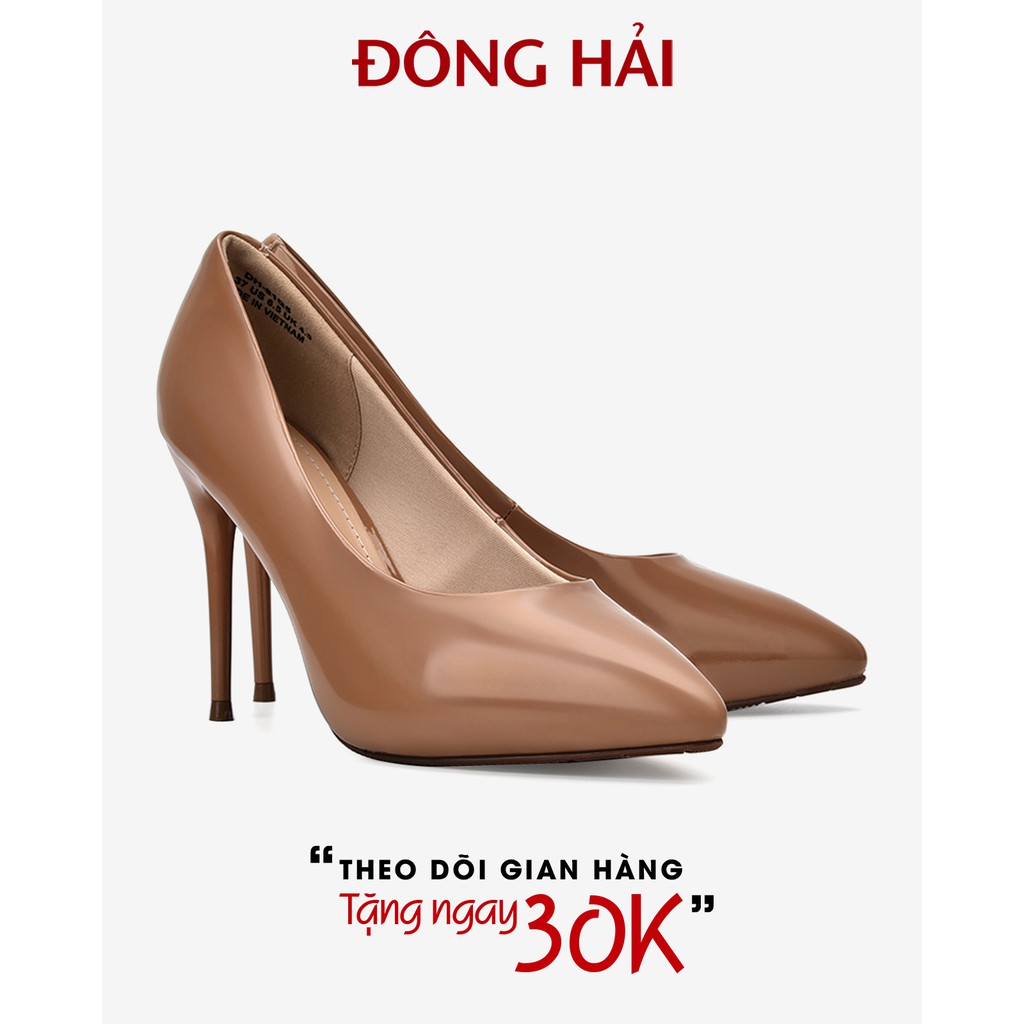 "TẶNG NGAY 30K khi theo dõi gian hàng "Giày cao gót dự tiệc mũi nhọn hiệu ứng Hologram Đông Hải cao 12cm - G81G5