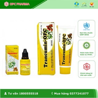 TRANCUMIN OPC - Giúp vết bỏng, vết thương mau lành - Hàng chính hãng OPC