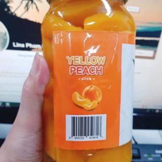 Đào ngâm hàn quốc 680g ( đào vàng nongwo)