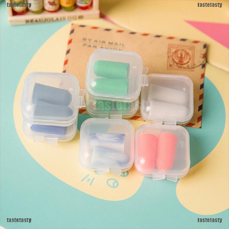 Cặp nút bịt tai màu kẹo chống tiếng ồn khi ngủ tiện dụng | BigBuy360 - bigbuy360.vn