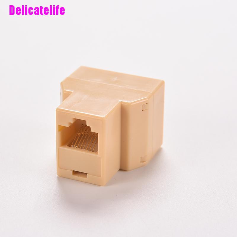 Bộ 2 Thiết Bị Kết Nối Mạng Lan Dz517 Rj45 6 Ethernet 1 Sang 2