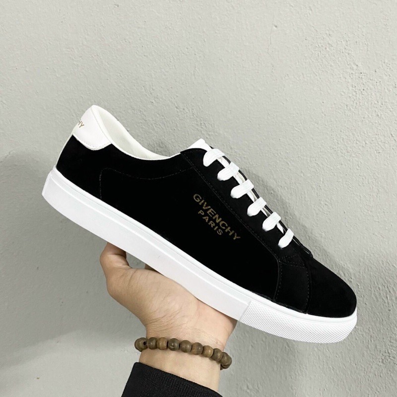 Giày Sneakers Nam Dạ Nỉ Đen G.V.C full size 38-43