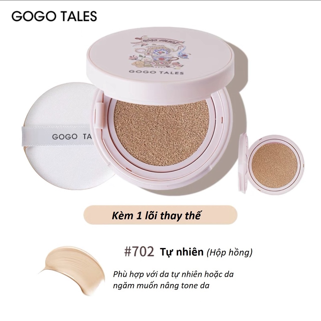 [GOGOTALES] Phấn nước Cushion Gogotales Bright Flawless Air kèm lõi thay thế (GT277)