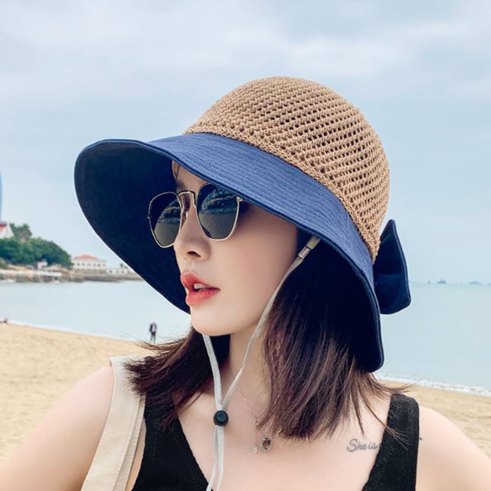 Nón Bucket Rộng Vành Dễ Dàng Gấp Mở Cho Nữ