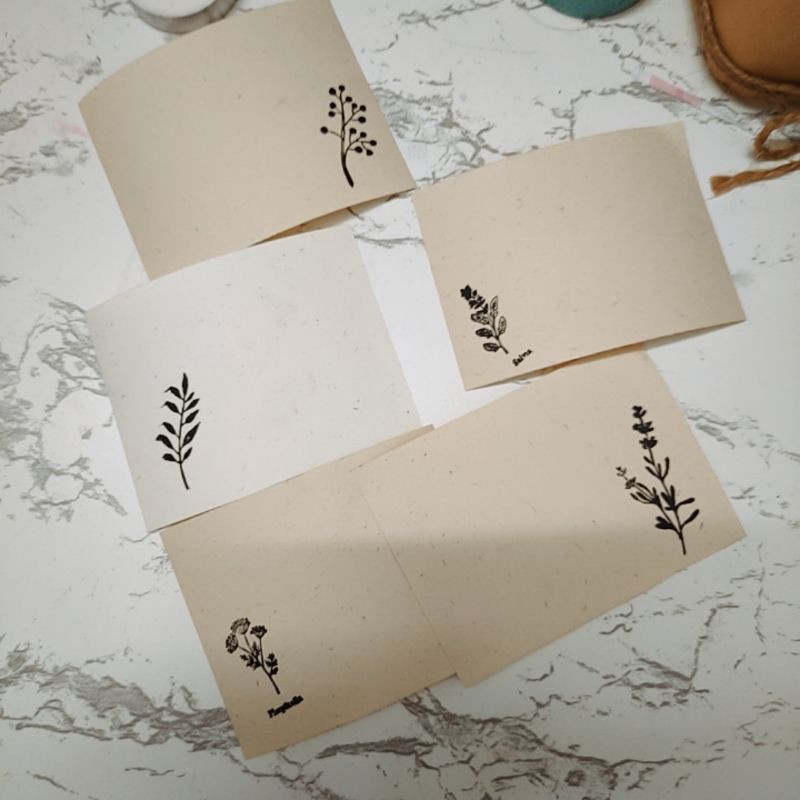 Bộ 5 chiếc thư mini cổ điển vintage ( kèm giấy viết thiệp)