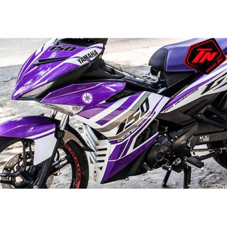 Tem Trùm Exciter 150 Tím trắng